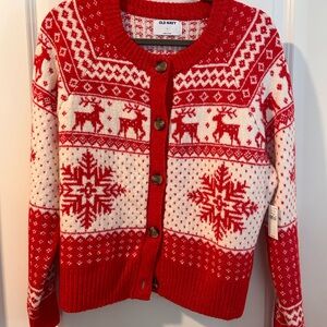 NWT Red & White Holiday Sweater
